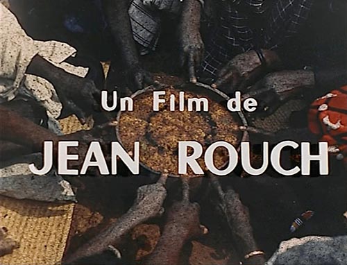 Film still from "Les maîtres fous" (Mad Masters), 1954