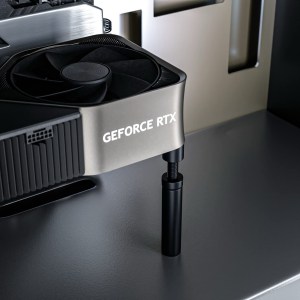 Graphics Card GPU Support Bracket - Black