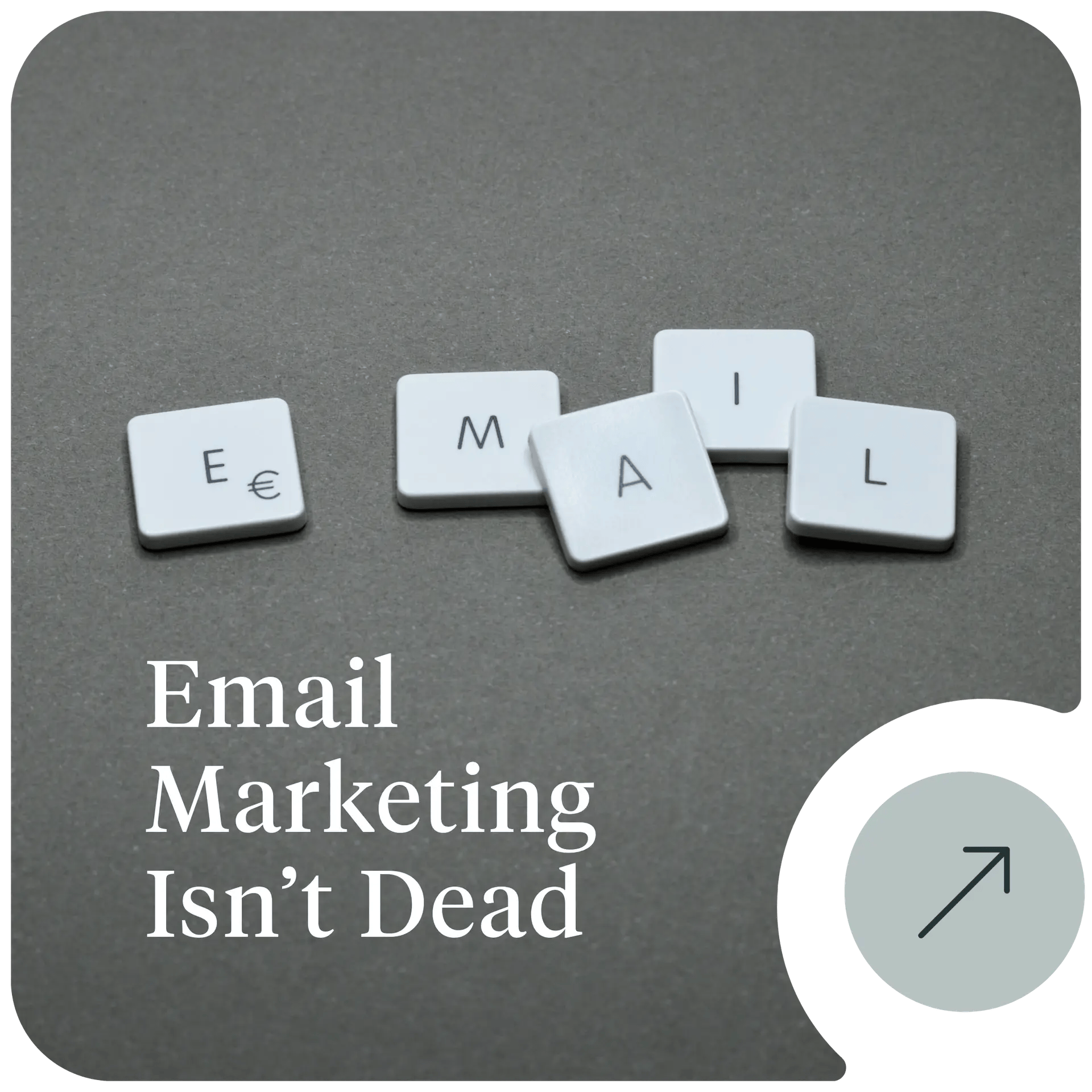 Keyboard letters removed with the letters EMAIL laid out