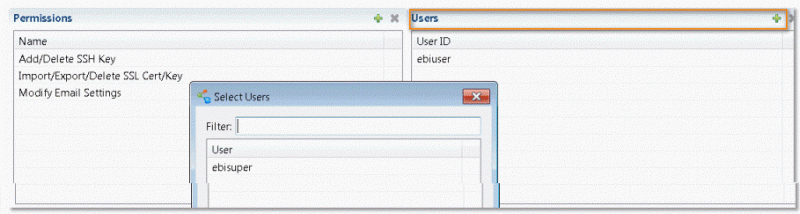 Modifying User Authorities - Vintage Designs - Classic 8K Collection