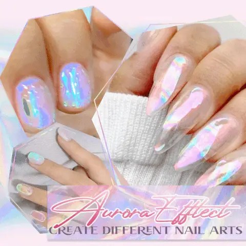 Aurora Nails Glass Foil Film