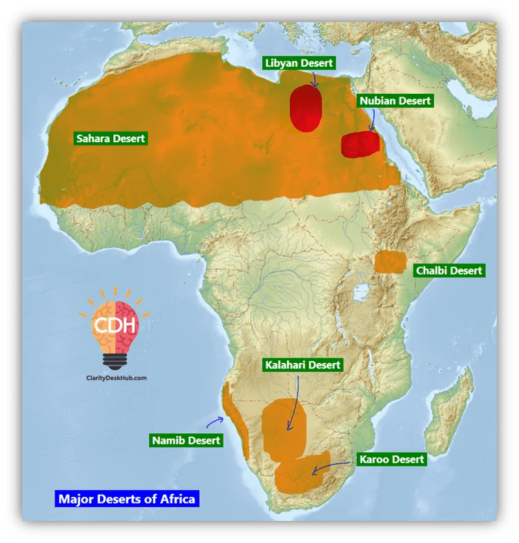 African Deserts UPSC Key Features Mapping Insights Image 63 