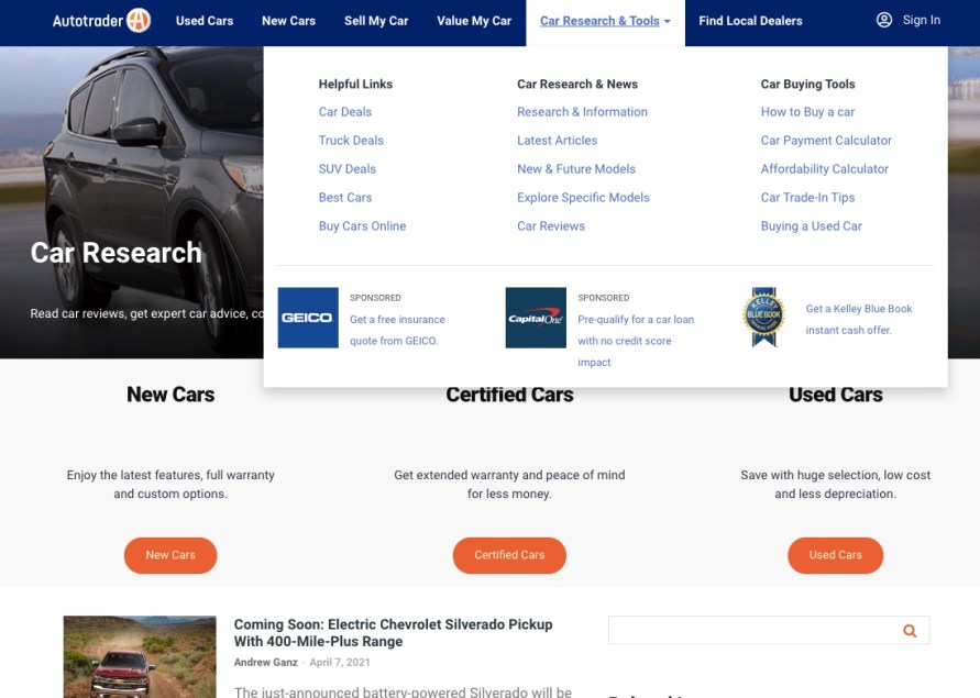 Autotrader 5 Things To Know Before You Buy or Sell