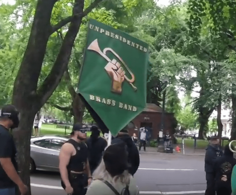 An extra from The Chronicles of Riddick decides to post up in the middle of it, to attempt intimidate.