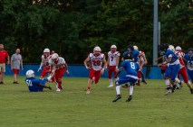 CA@McEwen August 2, 2024-21 Clarksville Academy and McEwen scrimmage. Aug. 2, 2024. (Jeff Danault)