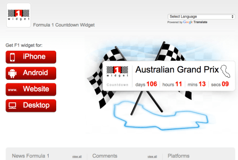 Wordpress Plugin Formula 1 Racing Clarkwp Wordpress Magazine