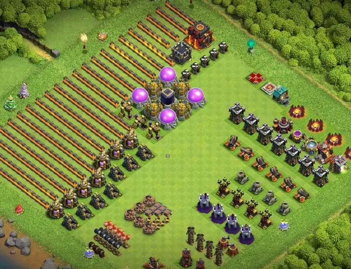 Best progress base layouts (th10