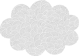 Swirly and Puffy Cloud Swirly and Puffy Cloud Illustration