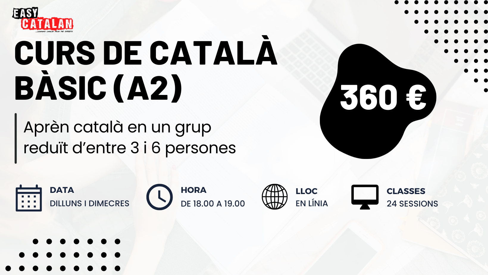 Curs de català bàsic (A2.2) (dll i dc)