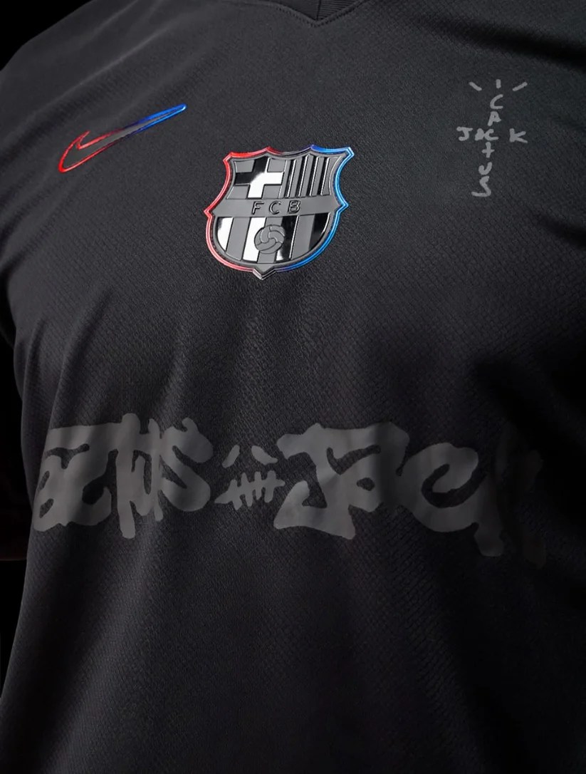 Alternative view of FC BARCELONA X TRAVIS SCOTT | LIMITED EDITION