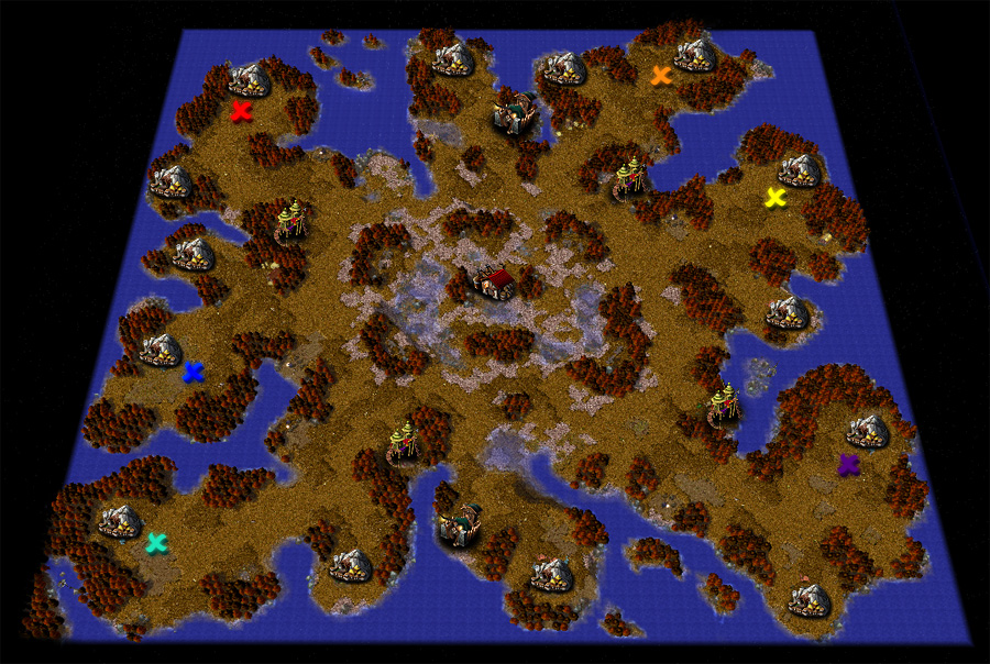 Warcraft III Maps Warcraft III The Frozen Throne Ladder Map Pictures Monsoon 