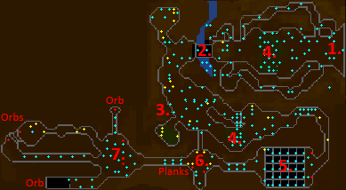 Underground Pass RSC Wiki RuneScape Classic Underground Pass Map 1 
