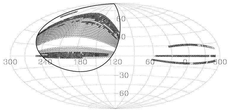 Sky Coverage Sdss Dr7 - Download Amazing Geometric Image | 8K