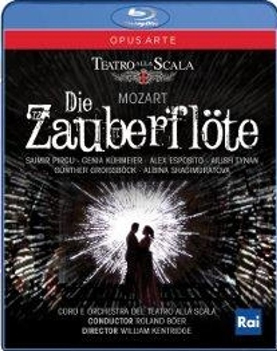 Günther Groissböck (Sarastro), Saimir Pirgu (Tamino), Albina Shagimuratova (Queen of the Night), Genia Kühmeier (Pamina), Ailish Tynan (Papagena), Alex Esposito (Papageno) & Peter Bronder (Monostatos)Orchestra of Teatro alla Scala & Choir of the Accademia del Teatro alla Scala, Roland...