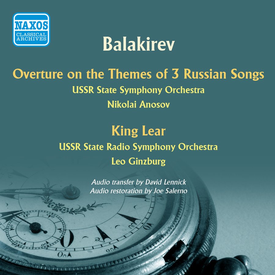 USSR State Symphony Orchestra, USSR State Radio Symphony Orchestra, Nikolai Anosov, Leo Ginzburg