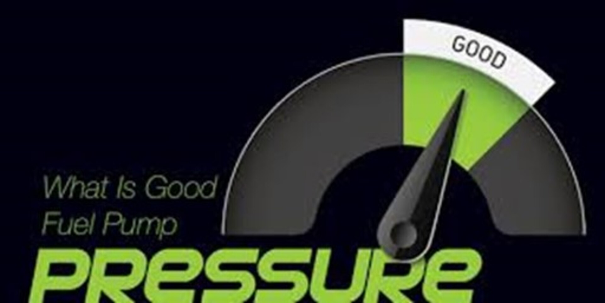 Banner - What is good fuel pressure