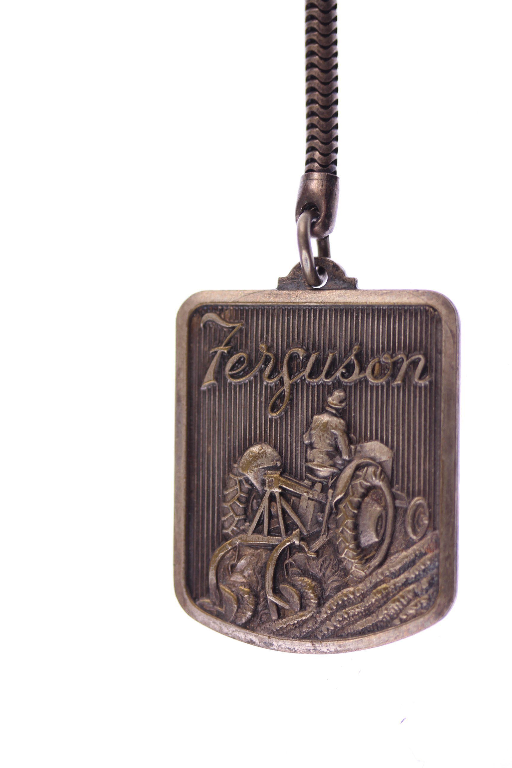 Ferguson Tractor - original vintage 1950s? keychain - collector's item