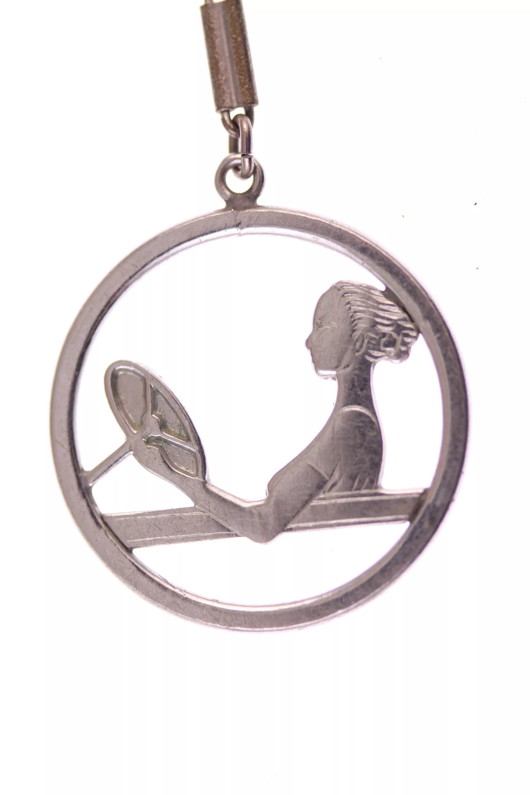 Art deco style keychain - probably French ?