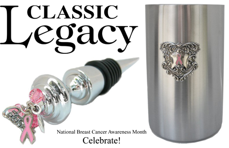 Pink Ribbon Theme Gifts Designed by Classic Legacy