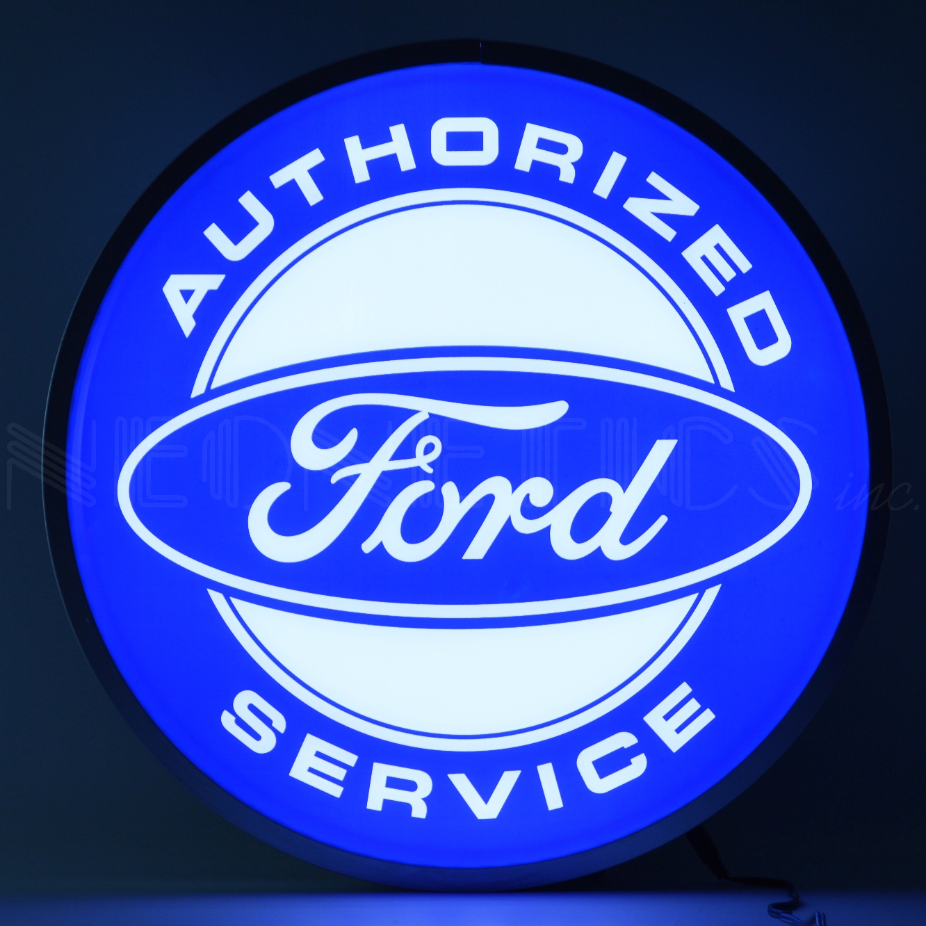 FORD AUTHORIZED SERVICE 15 INCH BACKLIT LED LIGHTED SIGN – Automotive ...