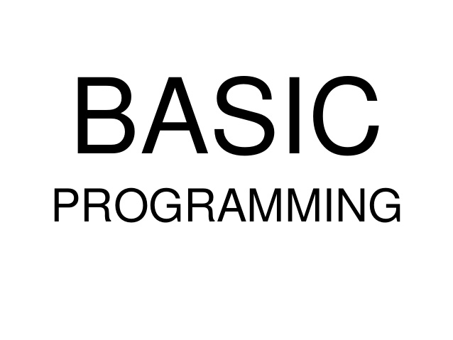 basic programming language computer science classnotesng