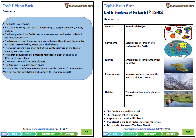 grade 4 natural science technology nst term 4 oxford textbook