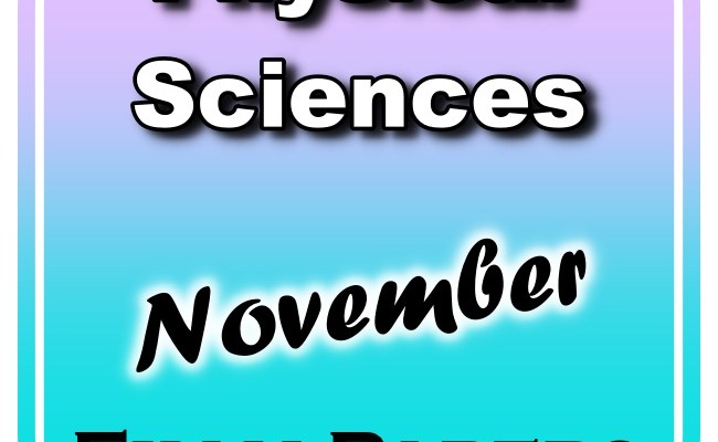 Grade 10 Physical Science (PS) (Chemistry) November Paper 2 And Memo - 2023 - Classroom101
