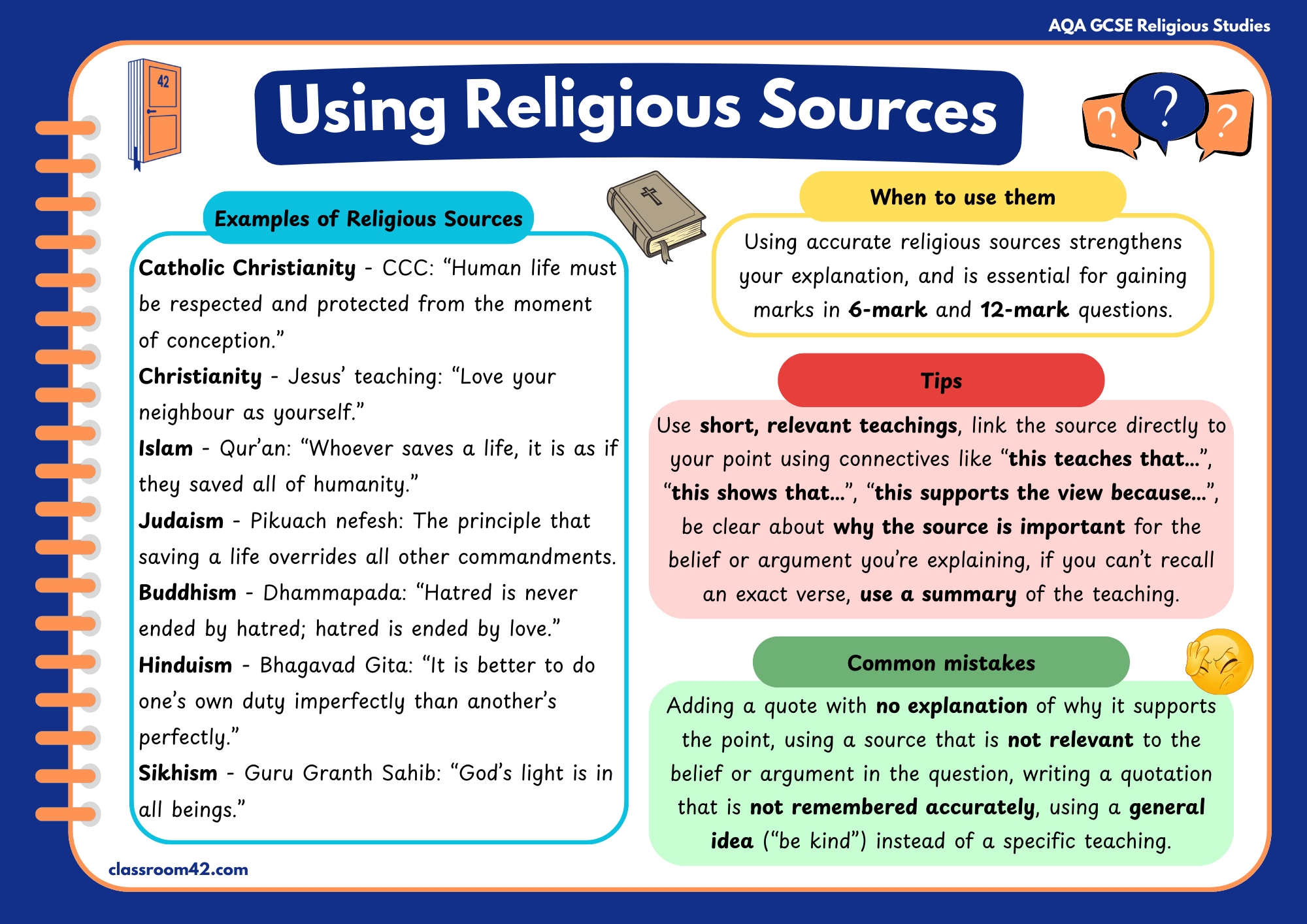 Command Words – Using Sources