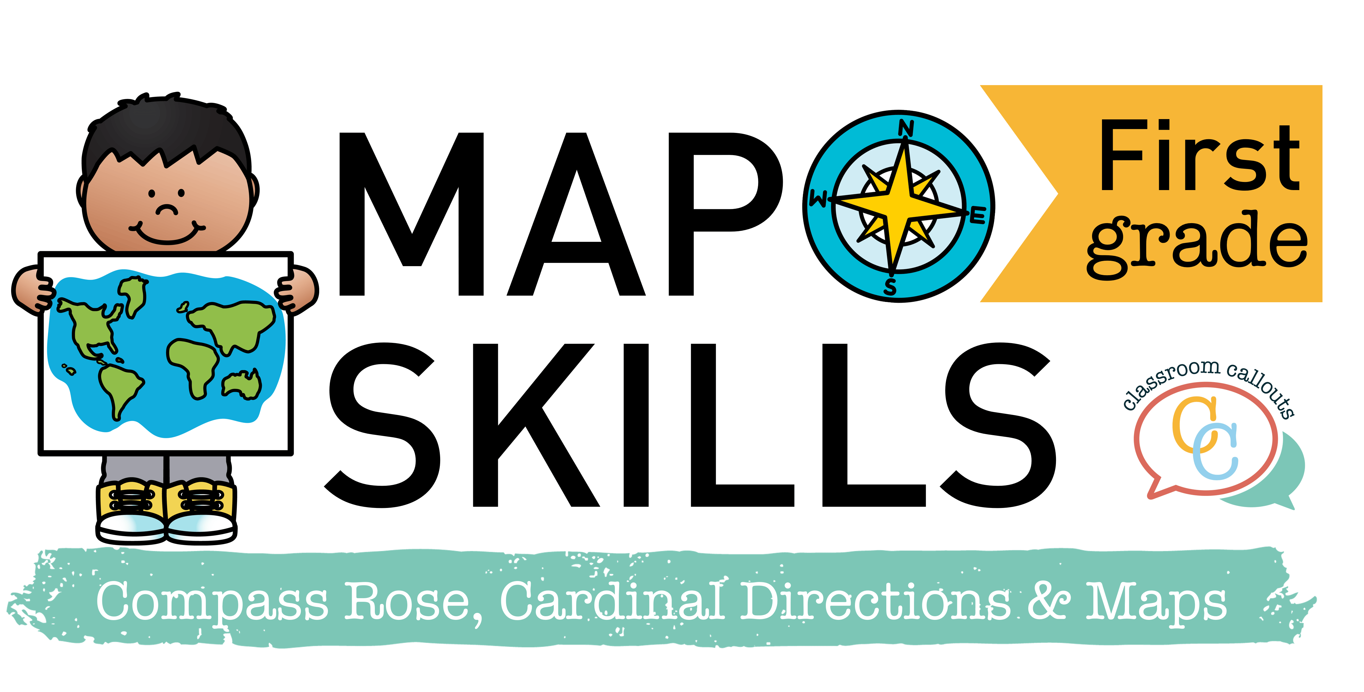 Compass Rose Worksheet For First Grade First Grade Map Skills Header Map Skills Post 2 