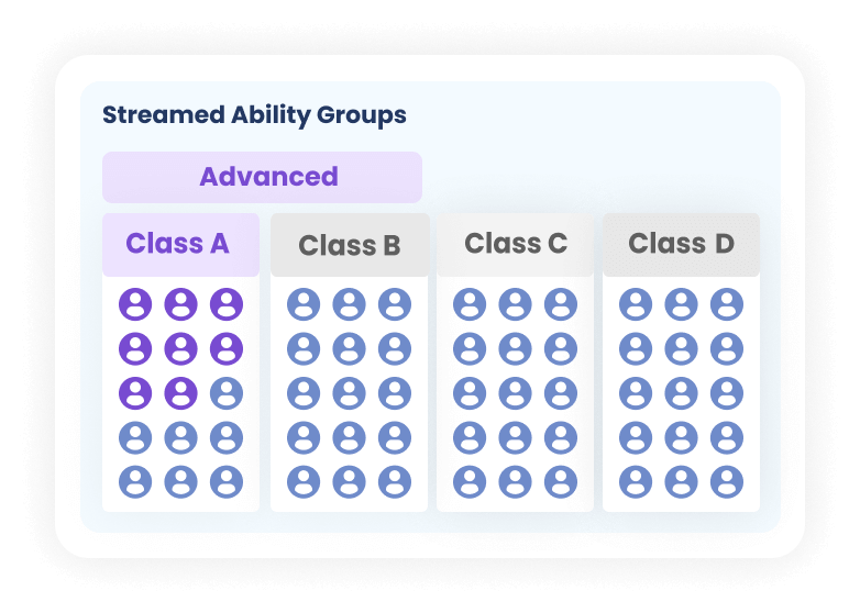 Flexible Student Grouping by Ability