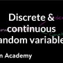 Discrete And Continuous Random Variables | Probability And Statistics ...