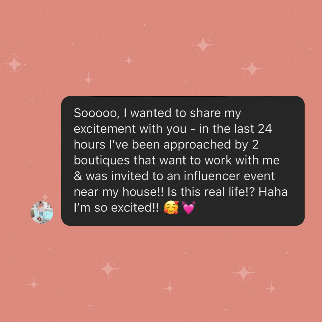 Side Gig To Six Figs Influencer Training Course Classy clean chic