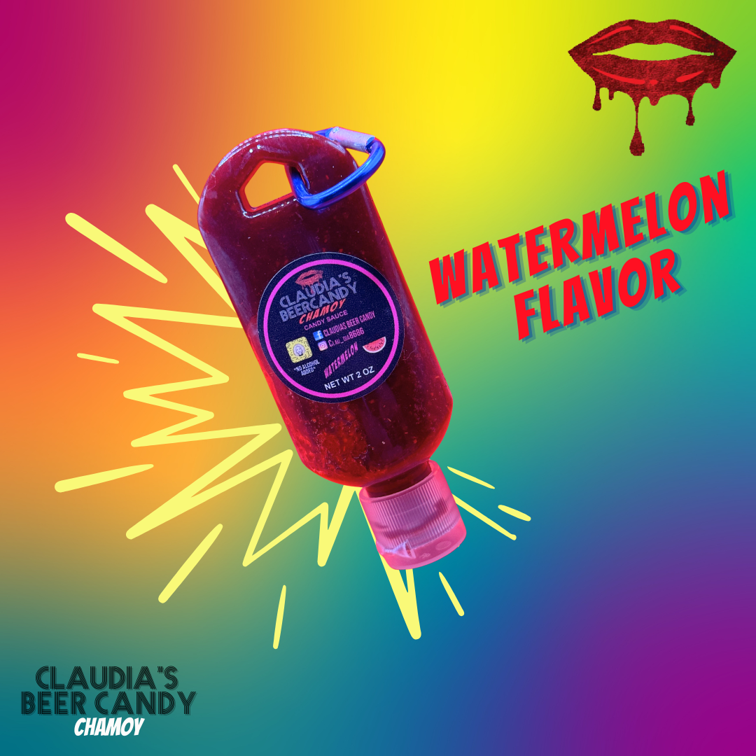 Watermelon Chamoy Keychain