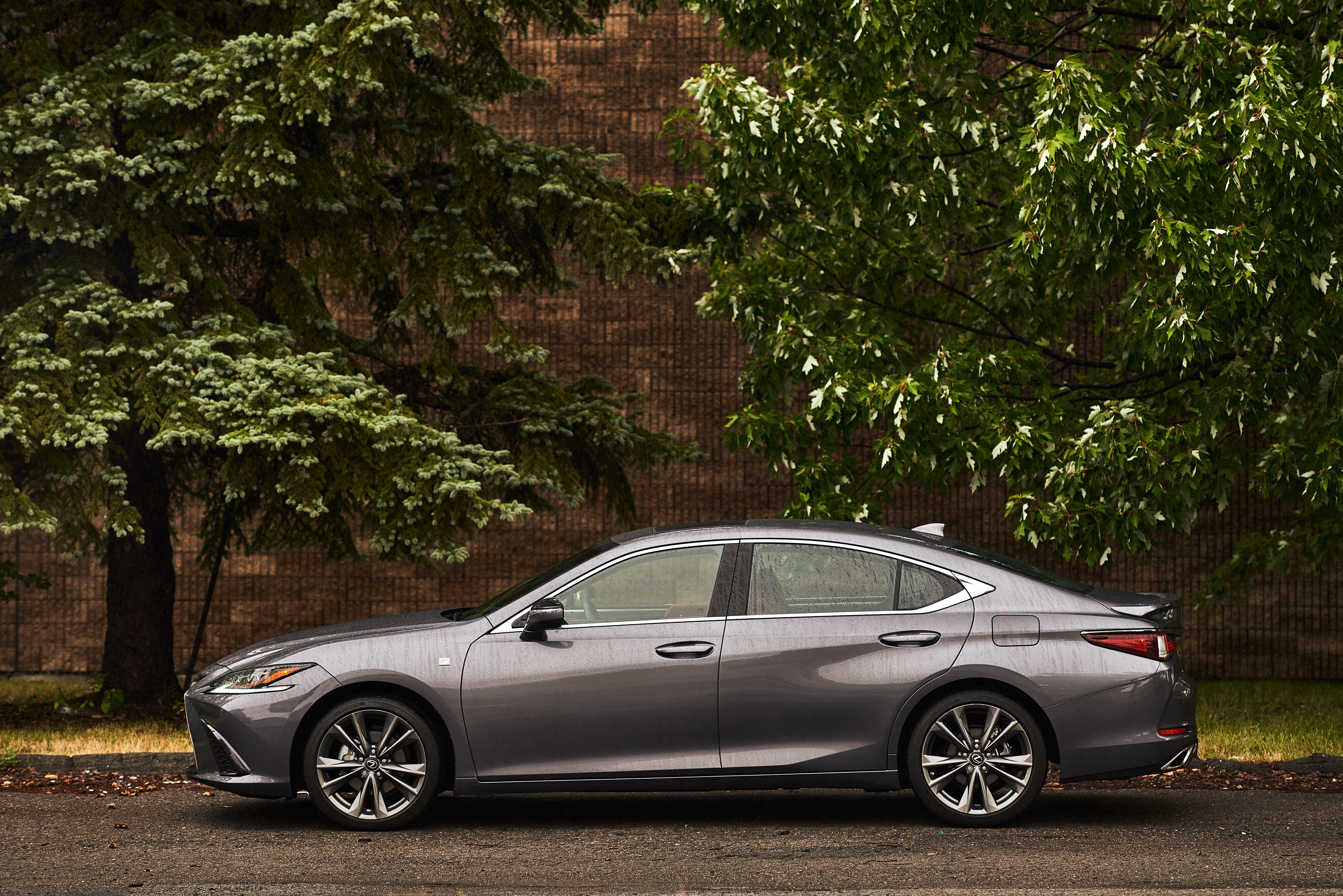 2020 lexus es 350 side profile