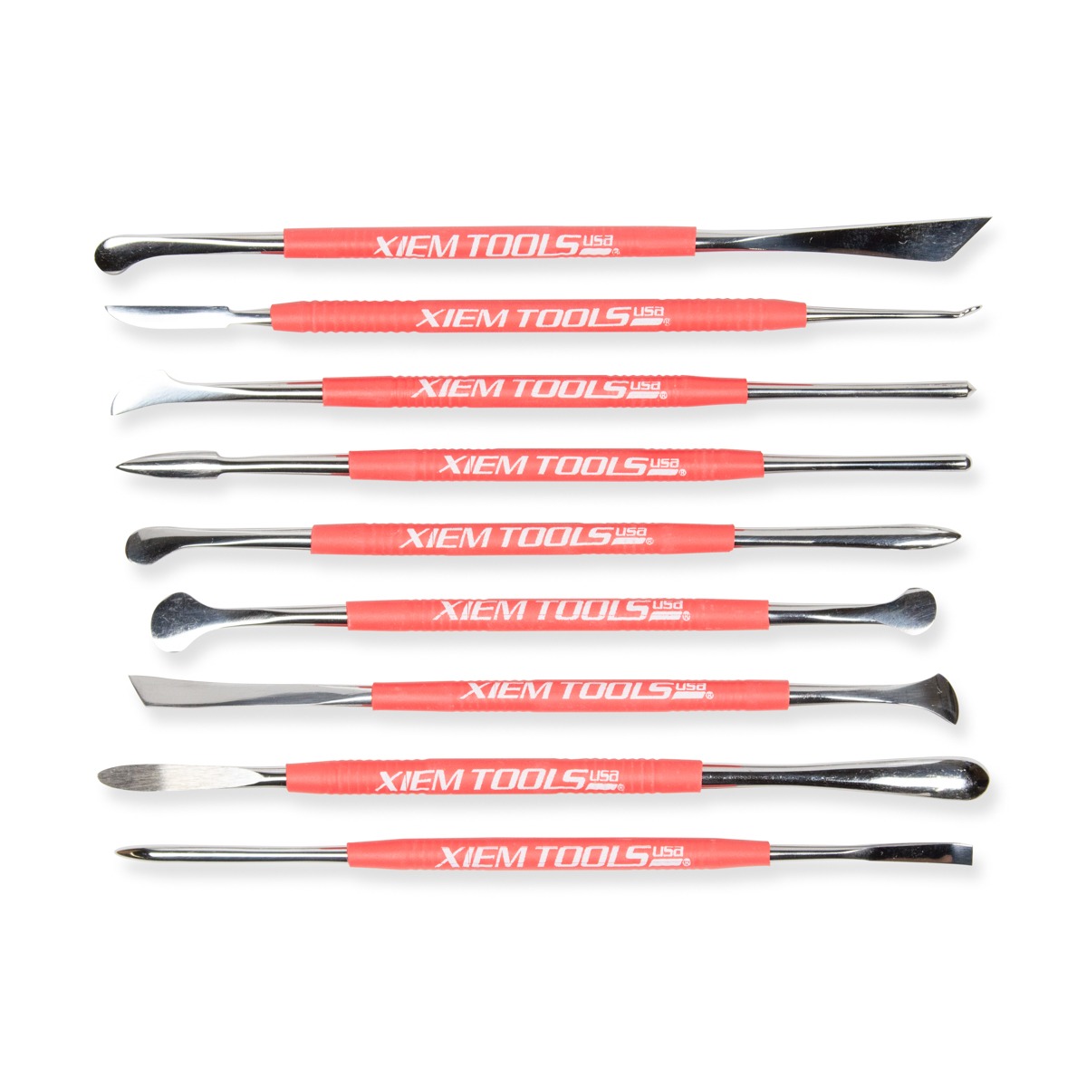 XIEM - PSTS9MC - MODELING AND CARVING SET (DOUBLE-ENDED - 9PC