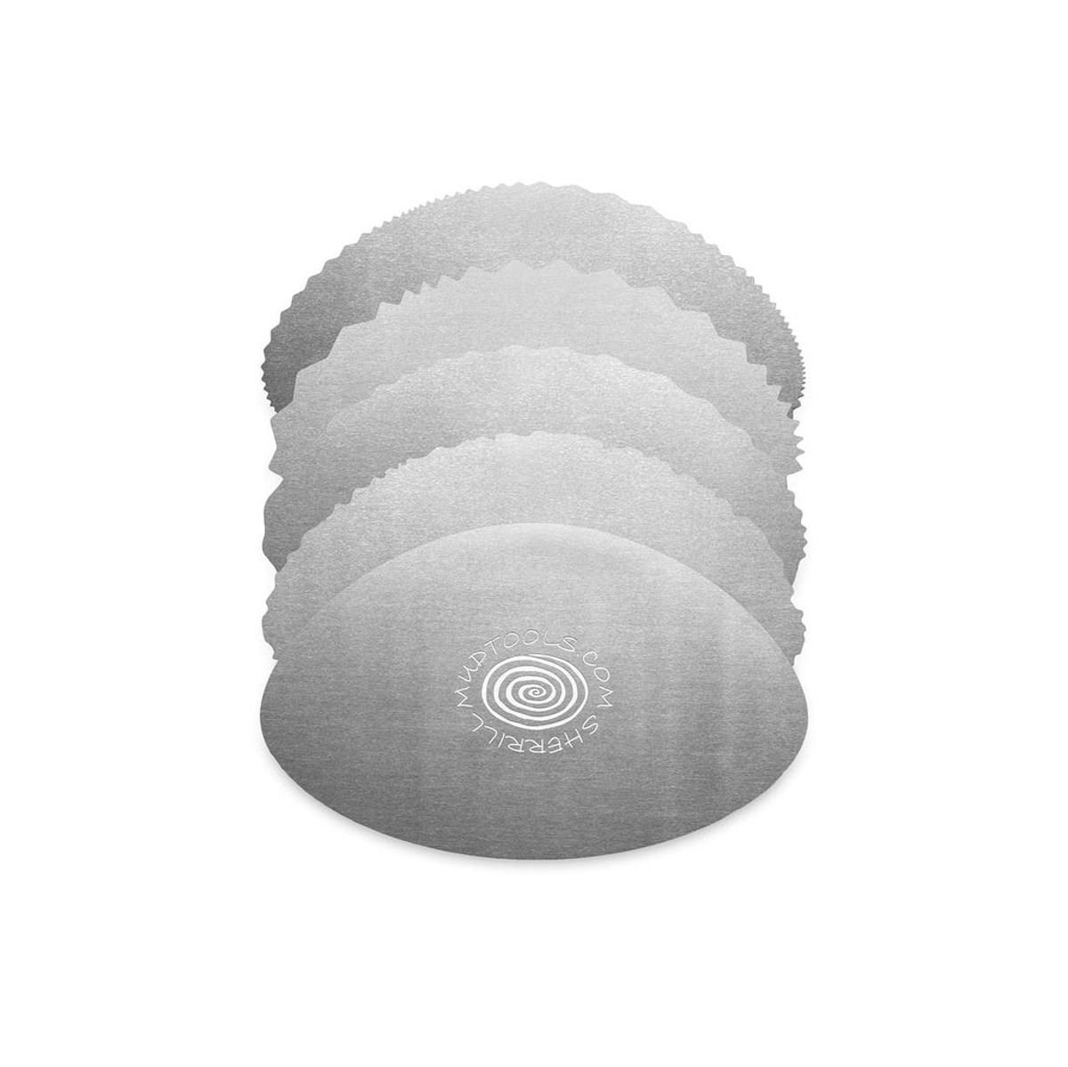 MUDTOOLS - STAINLESS PEBBLE DRAWING RIBS