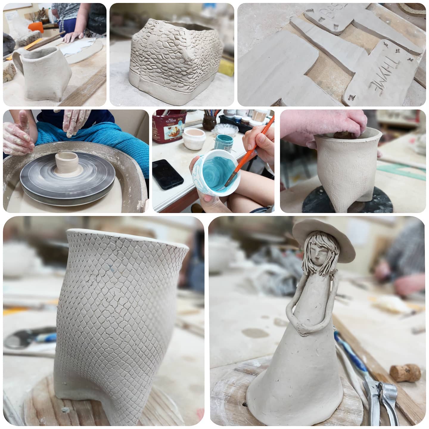 Adults Ceramics Class at ClayMotion , Ballarat Victoria