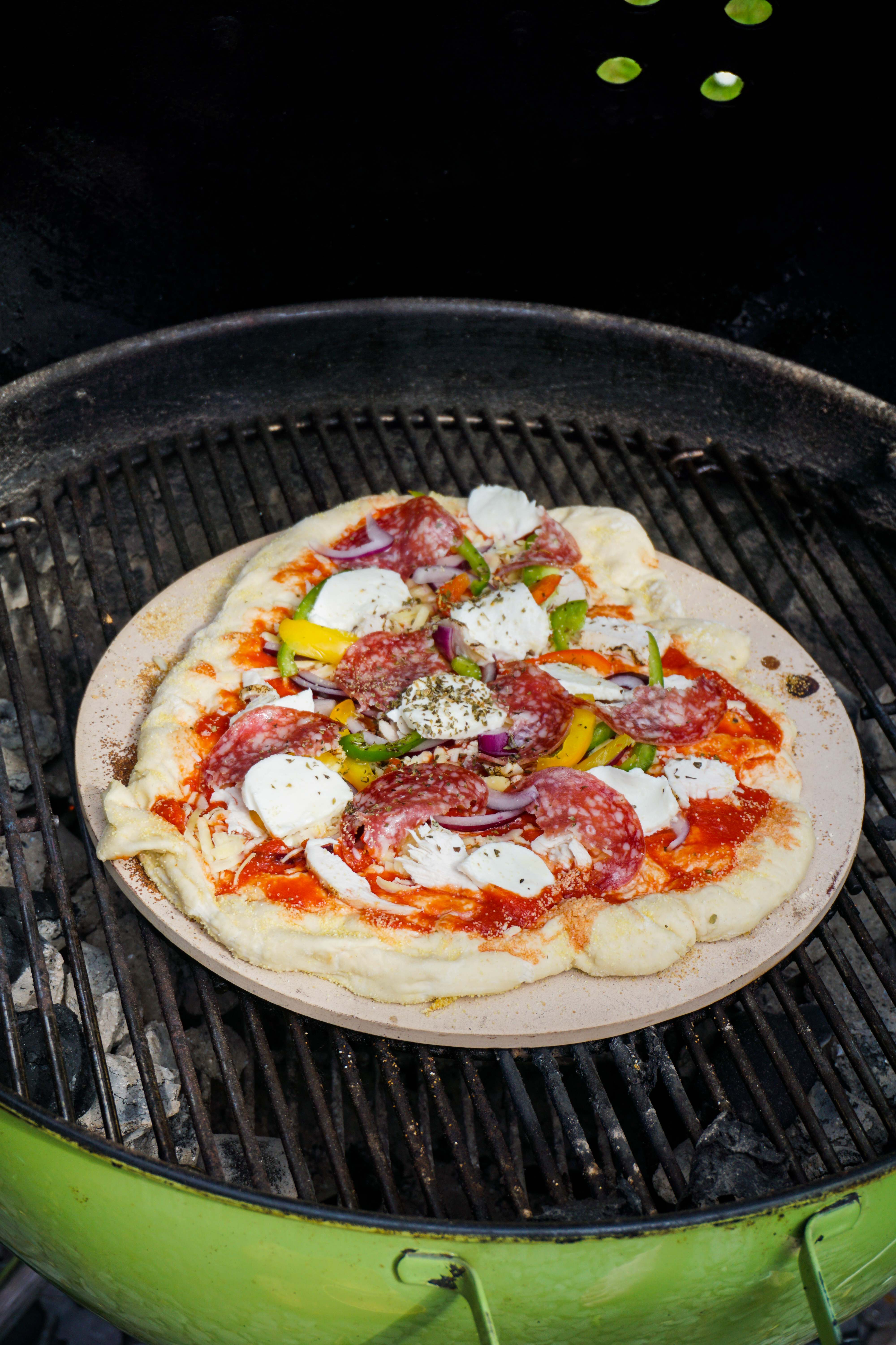 bbq stonebaked pizza