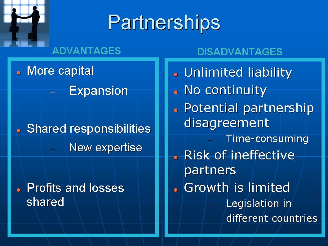 Forms Of Business Organisation Igcse And As Level Business Studies