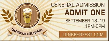 Free tickets to Lake Norman Beer Festival