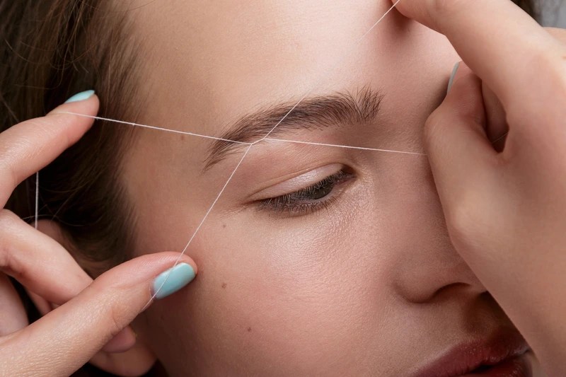 eyebrow threading