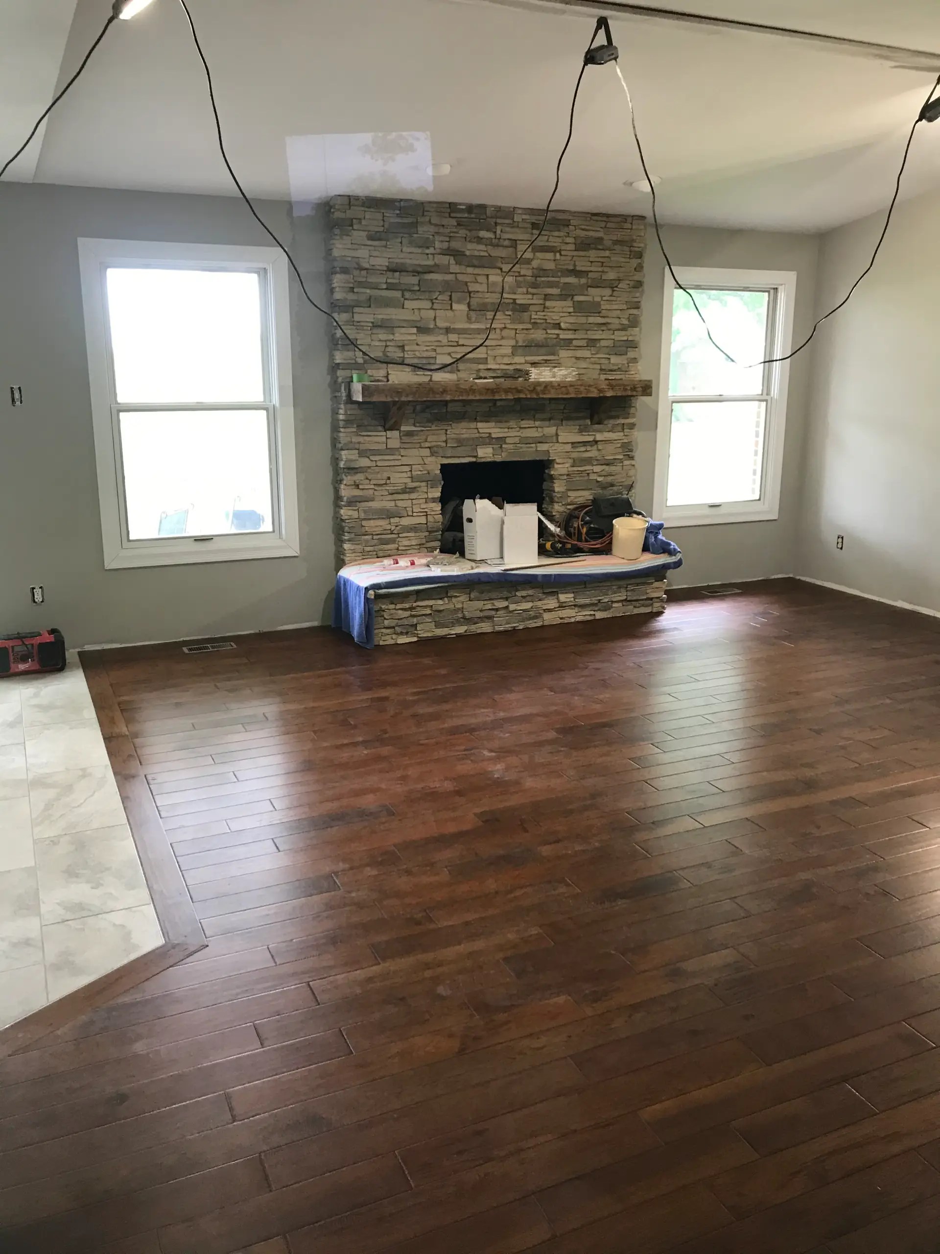 Hardwood Floors and Tile