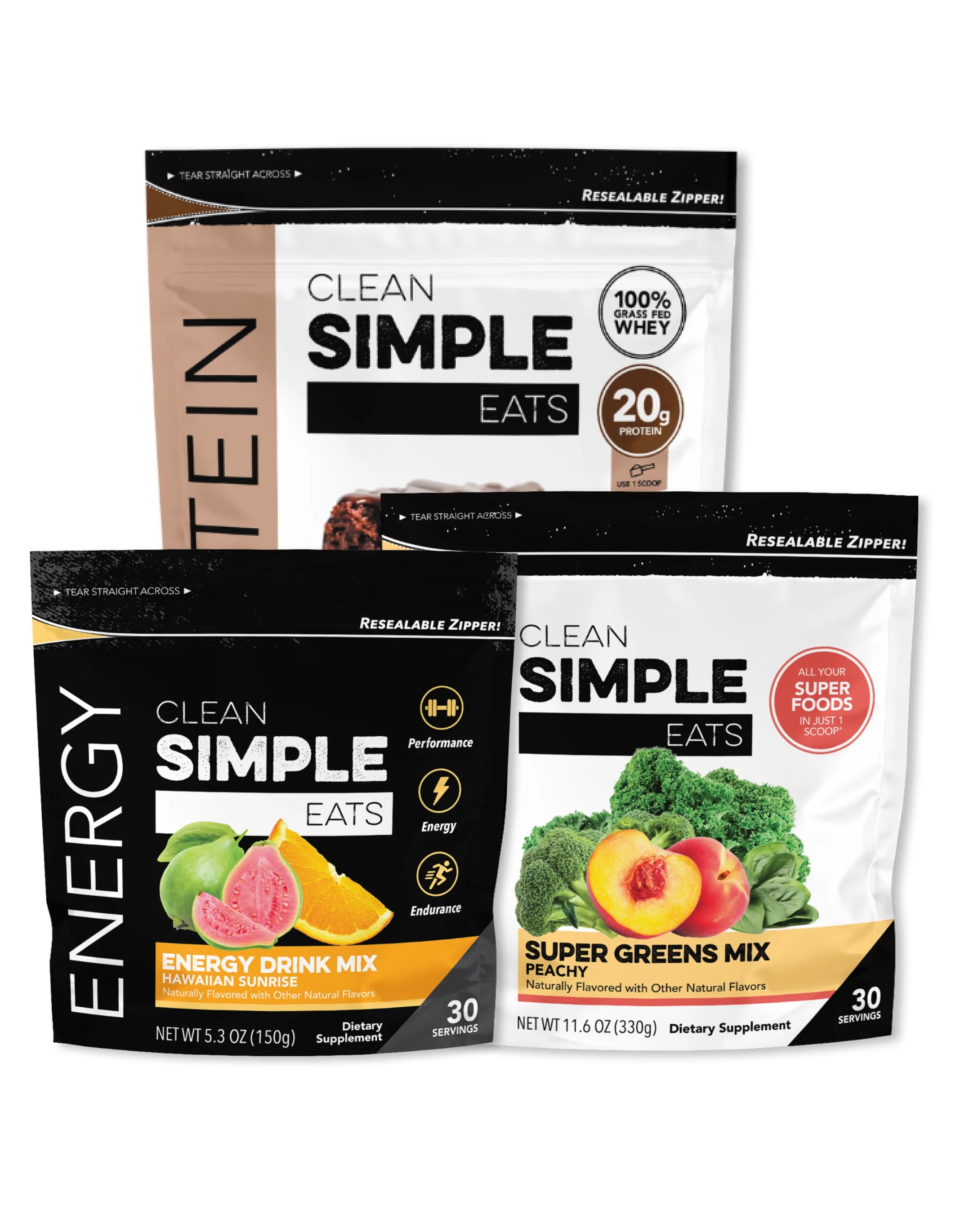 Clean Simple Eats Greens - City Pattern Collection - HD Quality