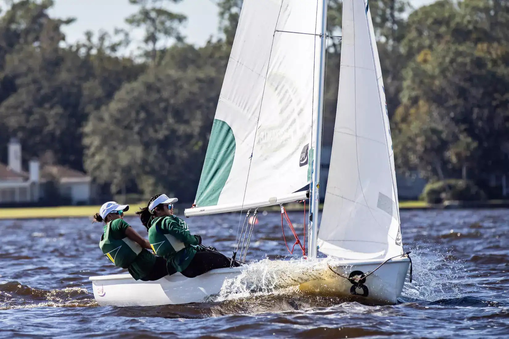 USF Sailing Claims Third Place at SAISA Women’s Top 9 in Charleston
