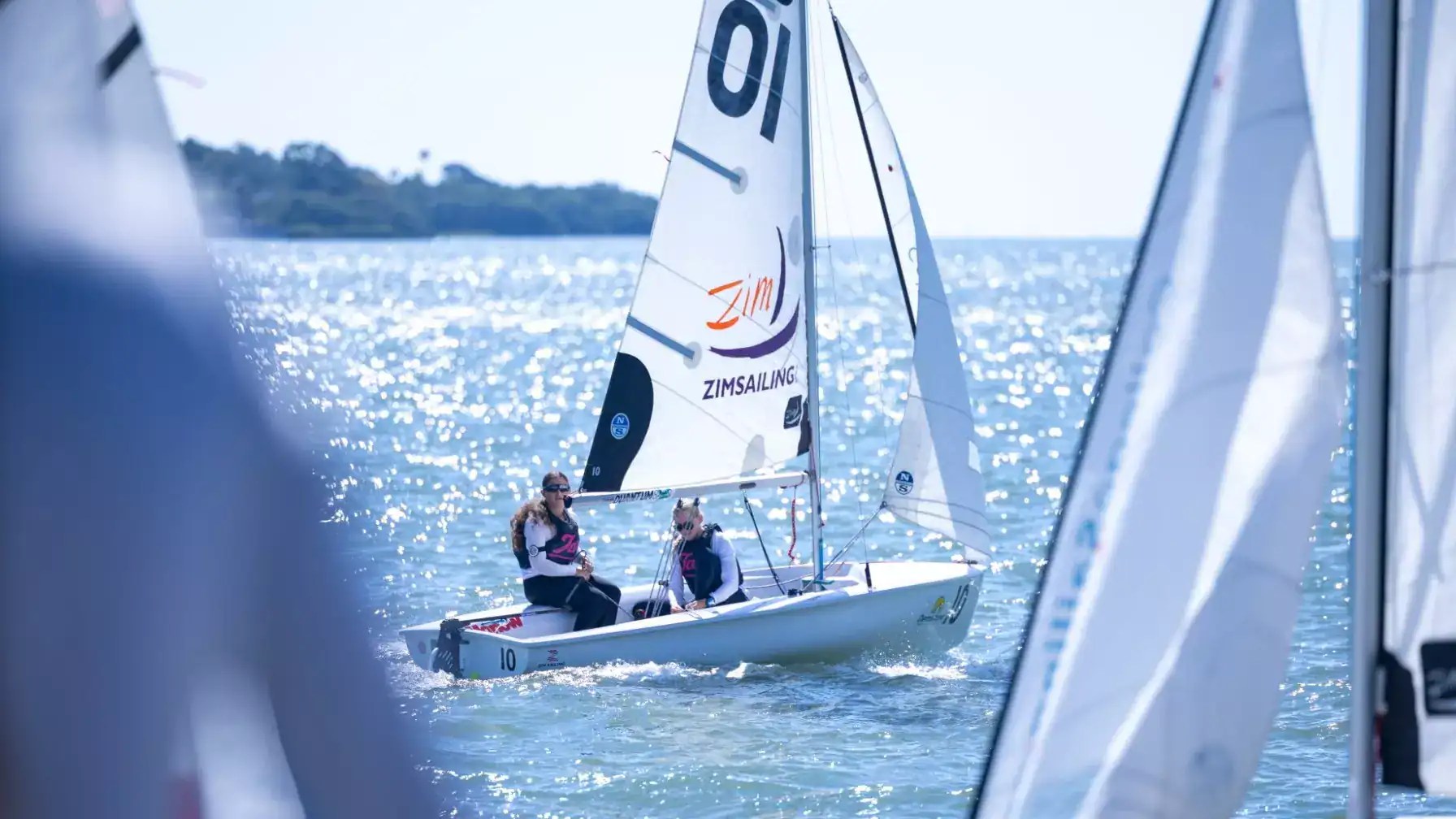 Annie Samis Makes Rollins Sailing History with Singlehanded Nationals Selection
