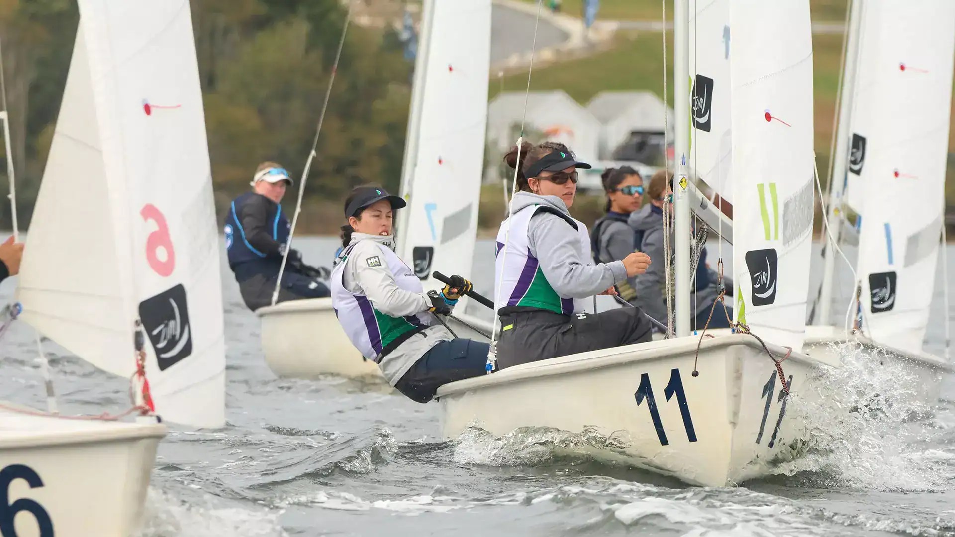 Hobart and William Smith Sailing Team Shines with Third-Place Finish at Oyster Bowl Across Busy Three-Regatta Weekend