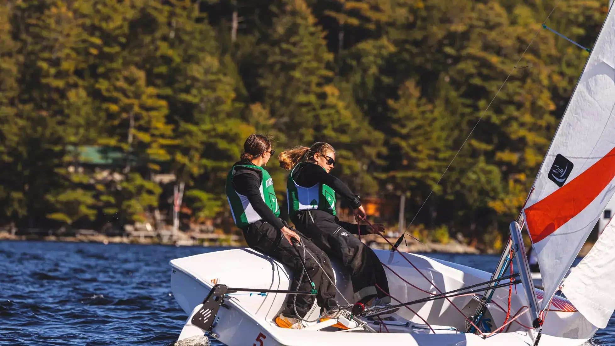 Dartmouth Sailing Delivers Strong Performances Across Three Regattas on Fall Weekend No. Six