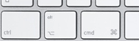 Apple Mac: Crtl, Alt and Command keys