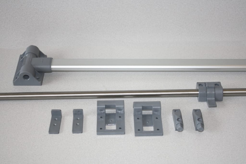 Kulshan diy balcony railing table bracket set for deck bars, countertops, . Campervan Table Kit Comet Slimline Leg And Rail Set
