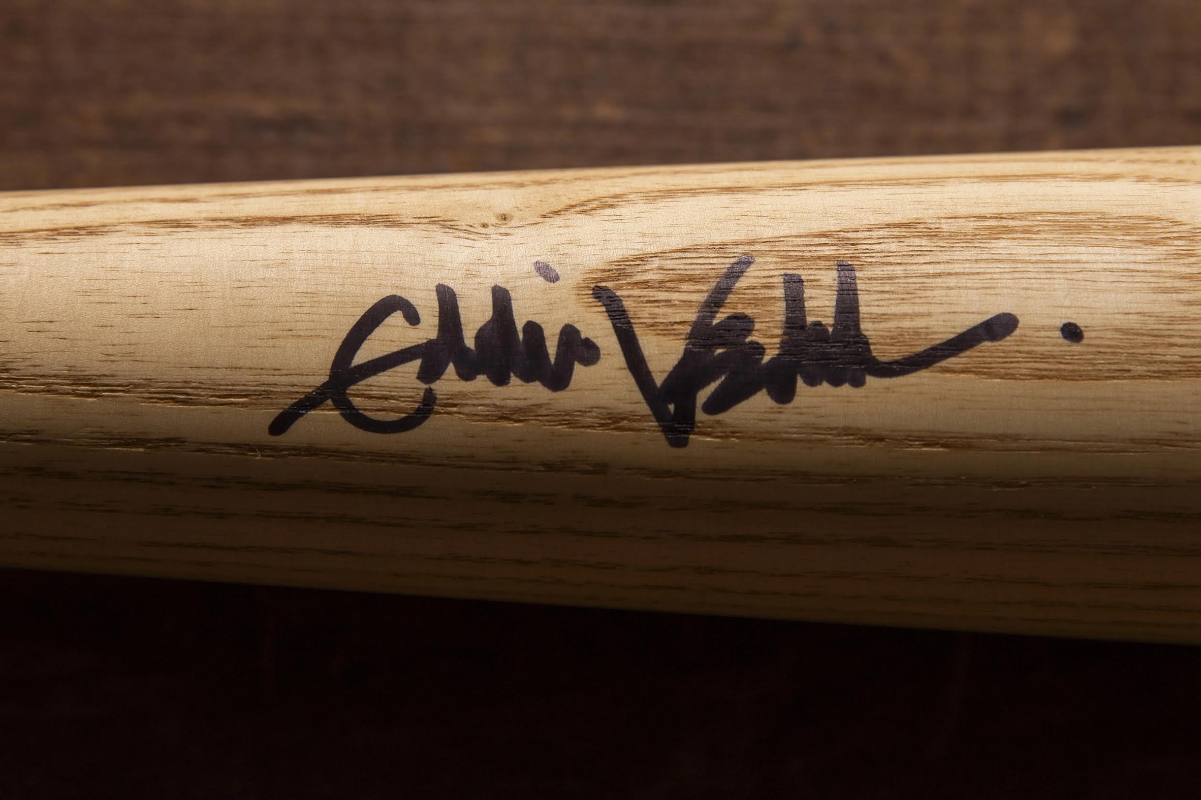 Handcrafted U1 Marucci Bat Signed by Eddie Vedder of Pearl Jam